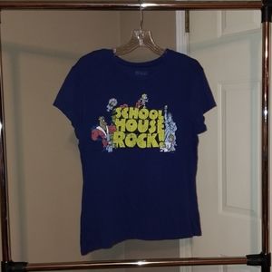 Schoolhouse Rock novelty tee, Juniors XL (15-17)